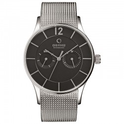 Montre Obaku acier homme