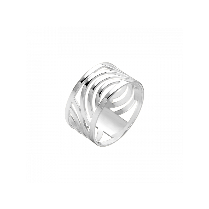 Bague Murat Graphique en argent