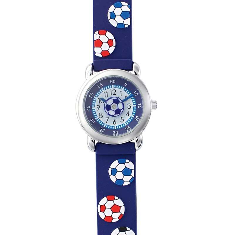 Montre pour enfant "Ballons" bleu