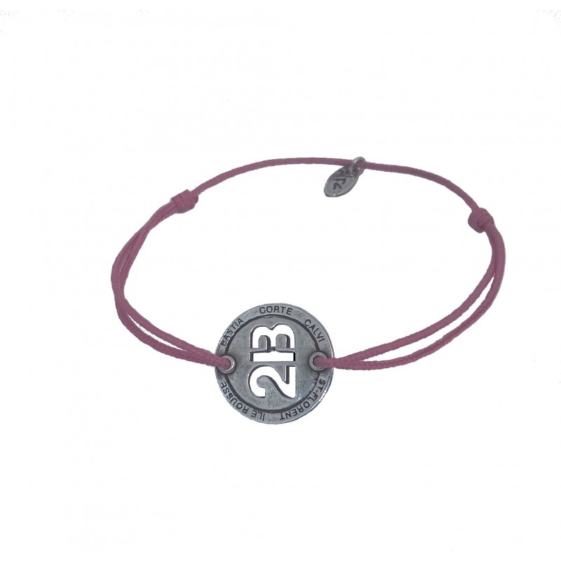 Bracelet JFC 2B sur cordon réglable Bracelet JFC 2B sur cordon réglable