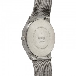 Montre Obaku acier bleu homme