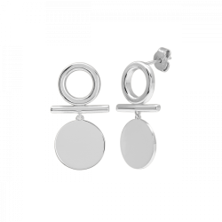 Boucles d'oreilles Murat Royale en argent