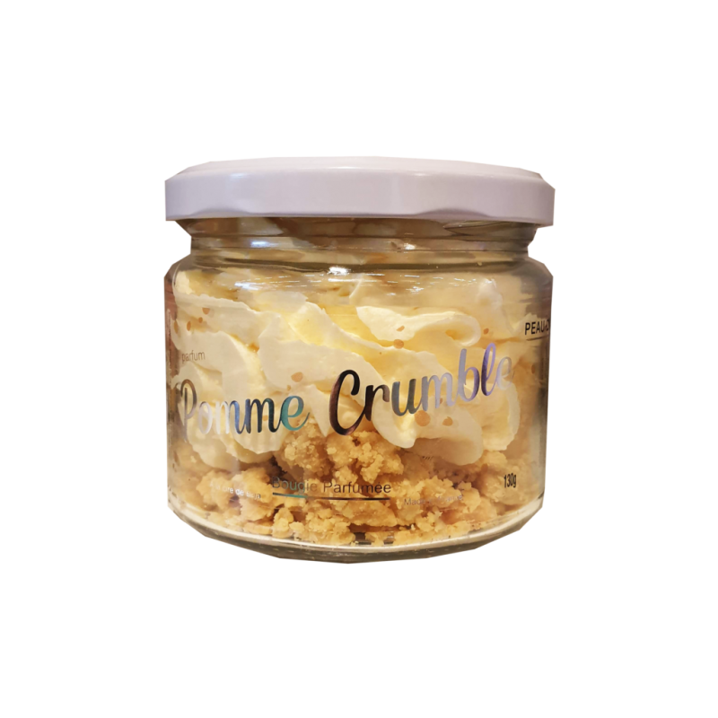 Bougie Peau d'Ane Pomme Crumble ( Bougie sans bijou)