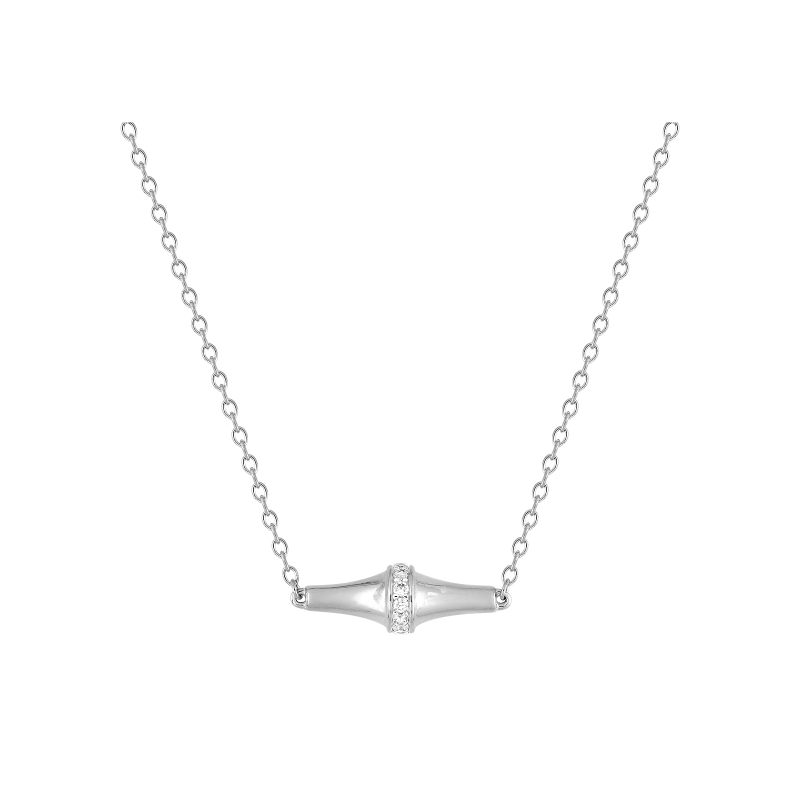 Collier Murat Royale en argent et oxydes de zirconium