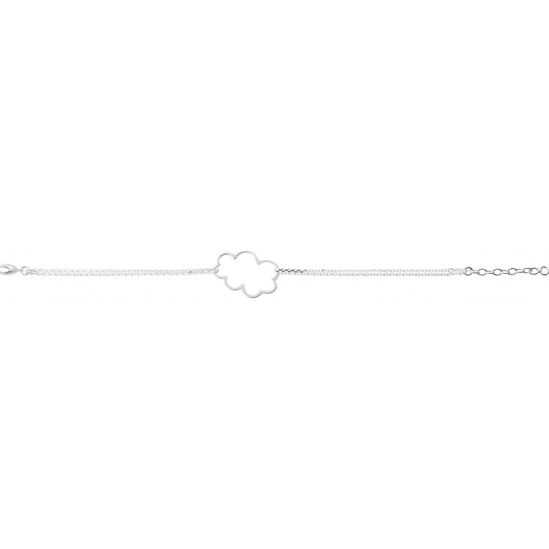 Bracelet Murat en argent motif nuage