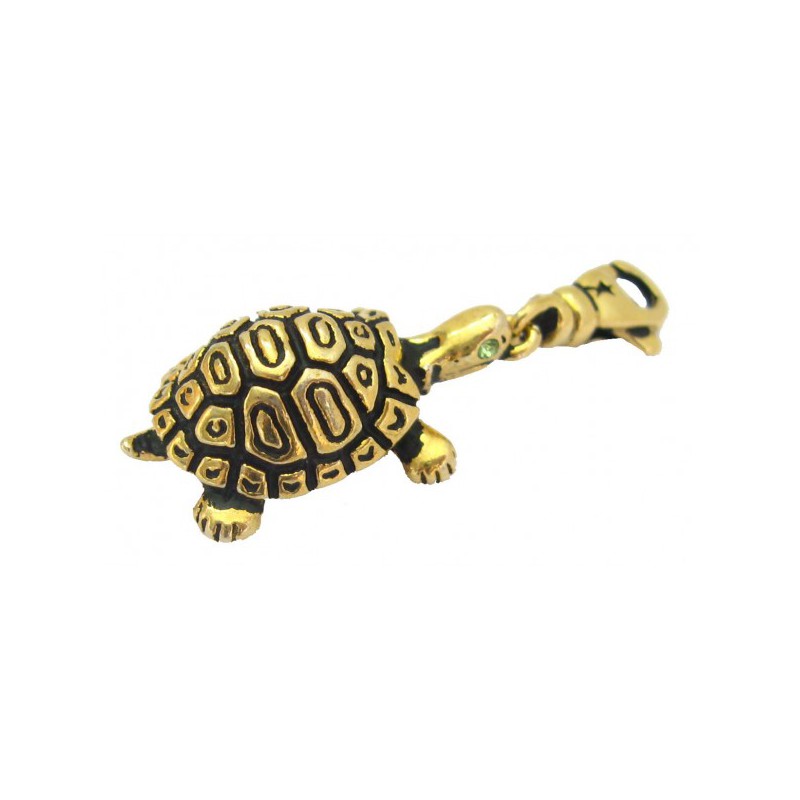 Pendentif Nanarella Tortue en plaqué or