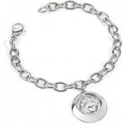 bracelet Morellato acier tourbillon avec strass