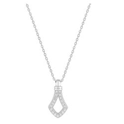 Collier Royale en argent rhodié et oxydes Murat