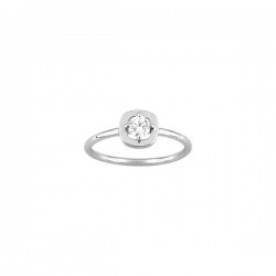 Bague Glamour en argent et oxyde