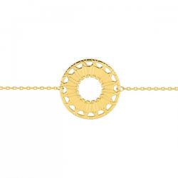 Bracelet Graphique plaqué or