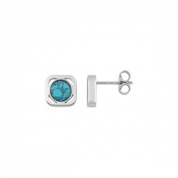 Boucles d'oreilles Aventure argent