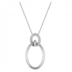 Collier Royale en argent et oxydes