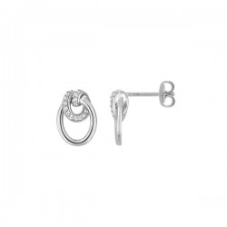 Boucles d'oreilles Royale argent