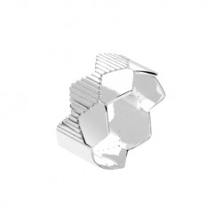 Bague Murat Structure en argent