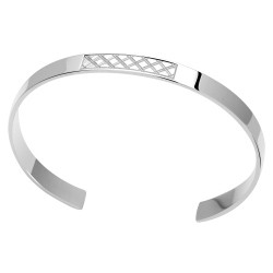 Bracelet Murat 1847 en argent rhodié