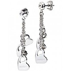 boucles d'oreilles Morellato acier coeur