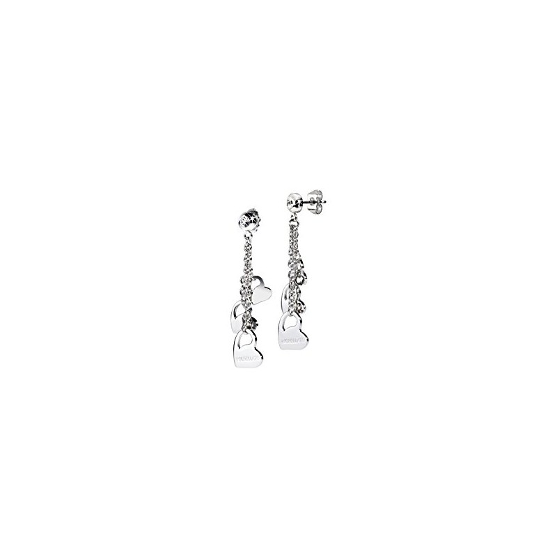 boucles d'oreilles Morellato acier coeur