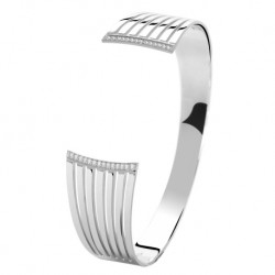 Bracelet Murat Franges en argent et oxydes de zirconium