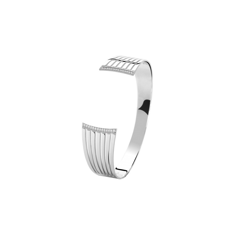 Bracelet Murat Franges en argent et oxydes de zirconium